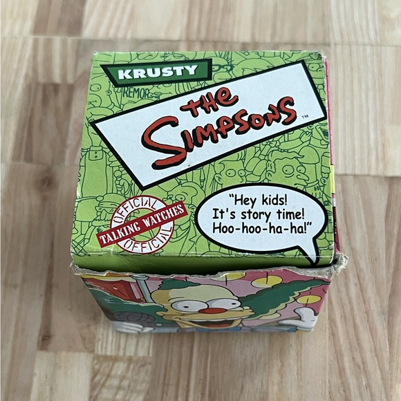The Simpsons Krusty the Clown Talking Watch in Original Box - Picture 4 of 7